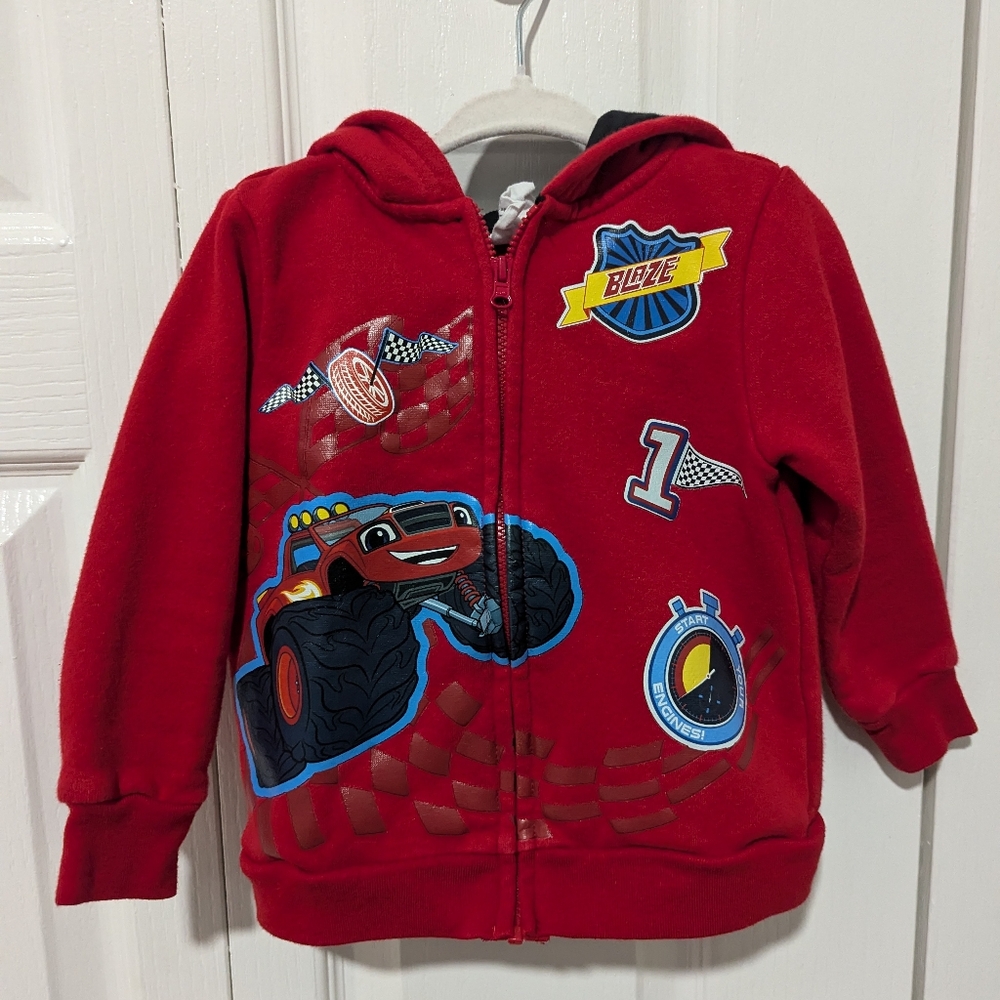 Blaze and the Monster Machines boys 2T hoodie